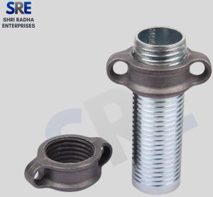 Scaffolding Sleeve Coupler With Lock Nut