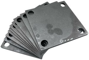 Square Mild Steel Base Mounting Plate