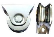 V Groove Gate Roller With Mounting Bracket