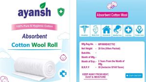 20 Gm Absorbent Cotton Wool Roll