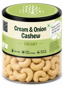 Cream &AMP; Onion Flavoured Cashews