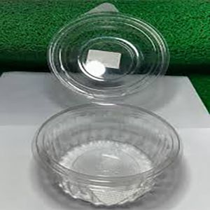 PET Hinged Box Round FL 4 OZ