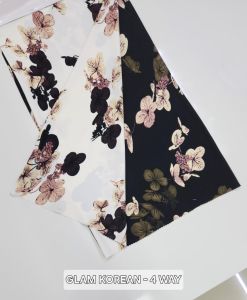 Glam Floral Printed Fabric
