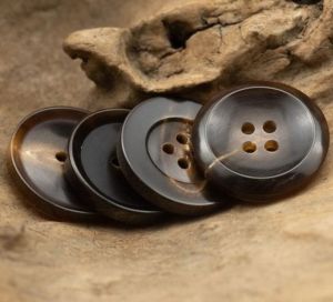 23mm Ox Buffalo Horn Button