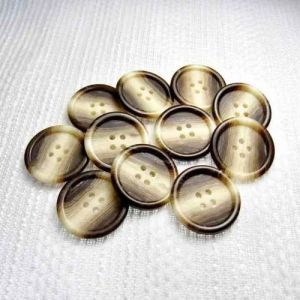 29mm Ox Buffalo Horn Button
