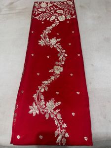 Traditional Red Banarasi Wedding Saree