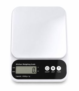 WS15 Digital Kitchen Weighing Scale with Plastic Plate