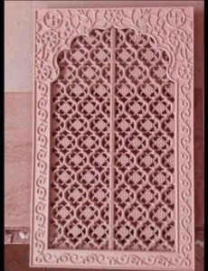 Decorative Sandstone Window Frame