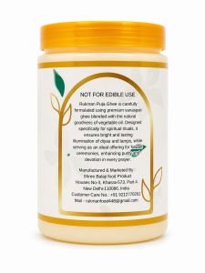 1 Liter Rukman Jasmine Pooja Ghee