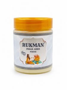 200ml Rukman White Pooja Ghee