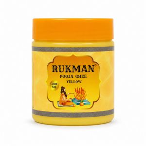 200ml Rukman Yellow Pooja Ghee
