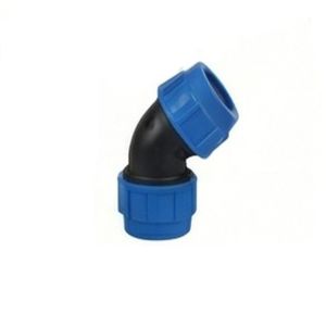 45 Degree HDPE Compression Elbow