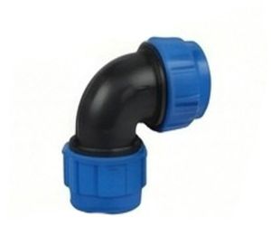 90 Degree HDPE Compression Elbow