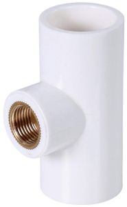 UPVC Brass Reducer Tee