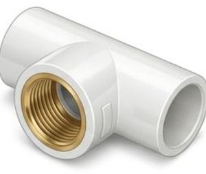 UPVC Brass Tee