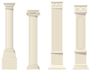 Classical Fluted GRC Column
