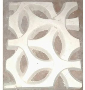Curved Interlock GRC Jali Panel