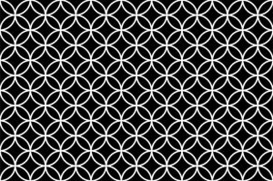 Interlocking Circular Rings GRC Jali Panel