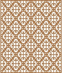 Ornamental Arabesque GRC Jaali Panel