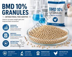 Bmd 10% Poultry Feed Antibacterial Supplement