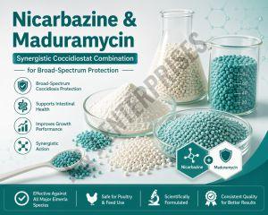 Nicarbazine &AMP; Maduramycin Poultry Coccidiostat Feed Supplement