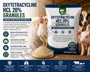Oxytetracycline HCL 20% Veterinary Antibiotic Feed Supplement