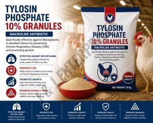 Tylosin Phosphate 10% Poultry Antibiotic Feed Supplement
