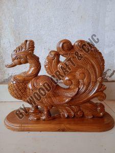12 Inches Wooden Handcrafted Annapakshi Bird