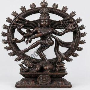 48 Inch Wooden Graceful Nataraja Dancing Idol