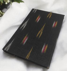 Ikat Handloom Journal Black