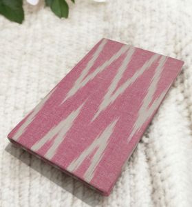 Ikat Handloom Journal Pink