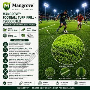Mangrove 12000 D-Tex Football Artificial Turf