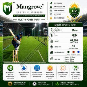 Mangrove Cricket Ground Artificial Turf