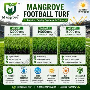 Mangrove Green Football Artificial Turf