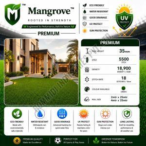 Mangrove Premium 35mm Artificial Grass