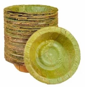 Disposable Green Leaf Bowl