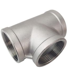 Stainless Steel Threaded Tee