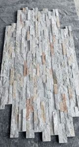 Himachal White Slate Stone Panel for Wall Cladding