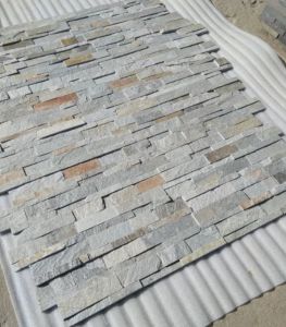 Himachal White Slate Stone Panel for Wall Cladding