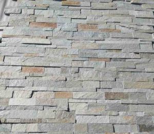 Himachal White Slate Stone Panel for Wall Cladding