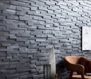 Jack Black Slate Stone Wall Panel