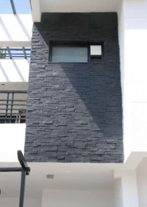 Jack Black Slate Stone Wall Panel