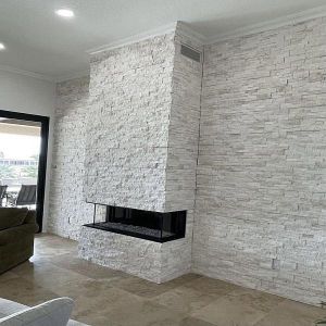 White Mint Sandstone Wall Cladding Tiles