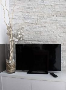 White Mint Sandstone Wall Cladding Tiles