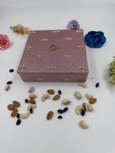Designer Wooden Dry Fruit Hamper Box