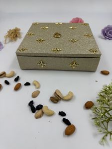 Handcrafted Wooden Dry Fruit Storage Box