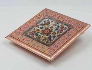 Handcrafted Wooden Pooja Chowki
