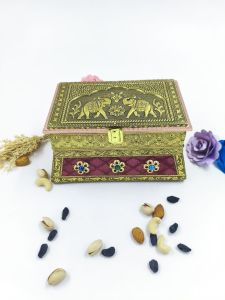 Multipurpose Wooden Dry Fruit Organizer Box
