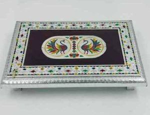 Religious Worship Wooden Chowki