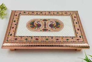 Wooden Decorative Pooja Chowki